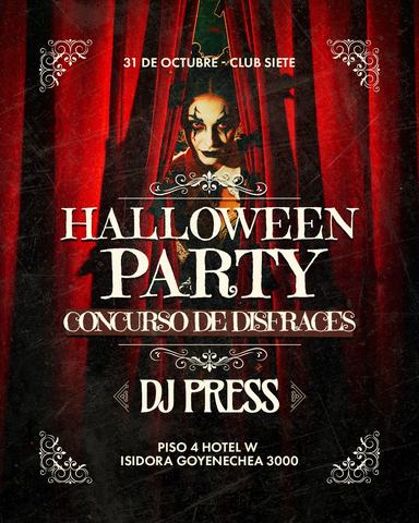 Halloween Party Club Siete