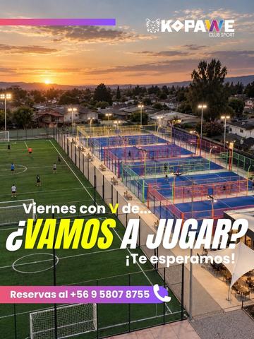 Pádel y Fútbolito en Kopawe