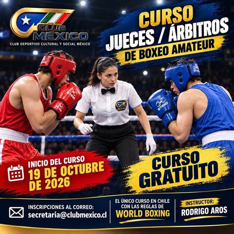 Curso Jueces/Árbitros Boxeo Amateur