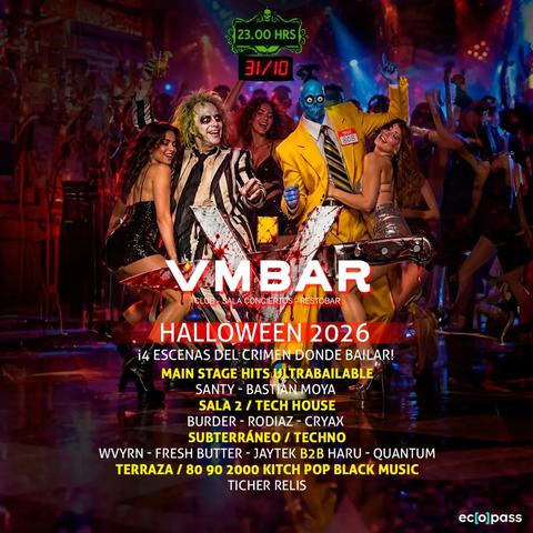 Halloween 2026 en VMBAR