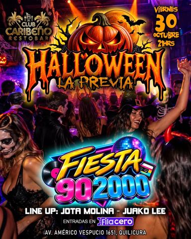 Fiesta 90/2000 La Previa Halloween