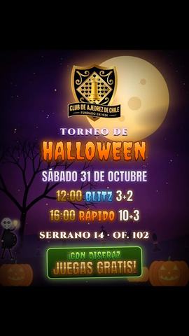 Torneo de Ajedrez Halloween