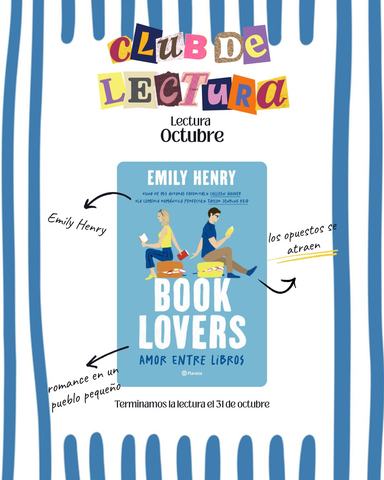 Club de Lectura: Book Lovers