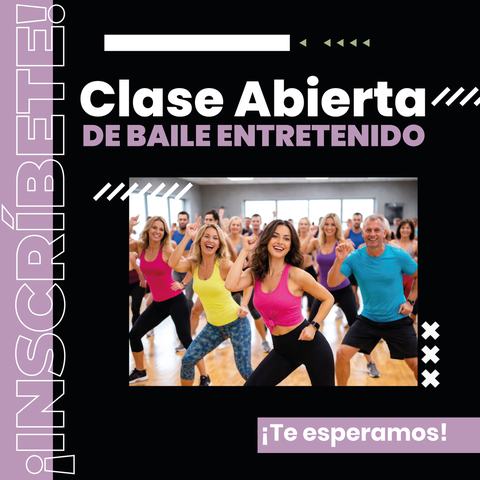 Clase Abierta de Baile Entretenido