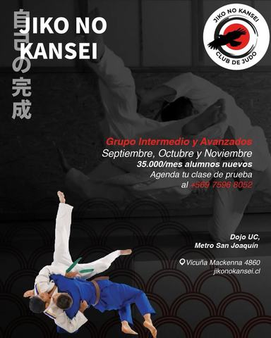 Clases de Judo Intermedios y Avanzados