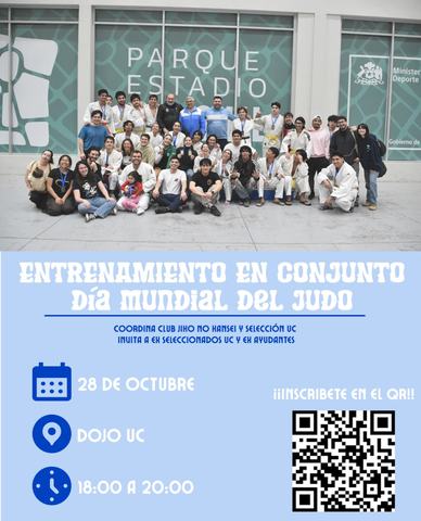 Entrenamiento Día Mundial del Judo