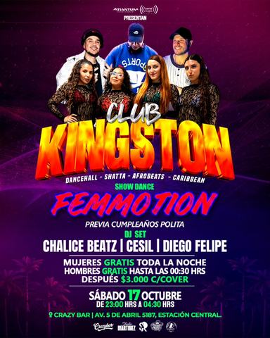 Club Kingston: Femmotion & Chalice Beatz