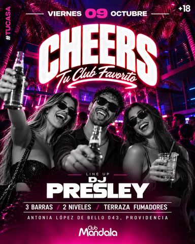 DJ Presley en Club Mandala
