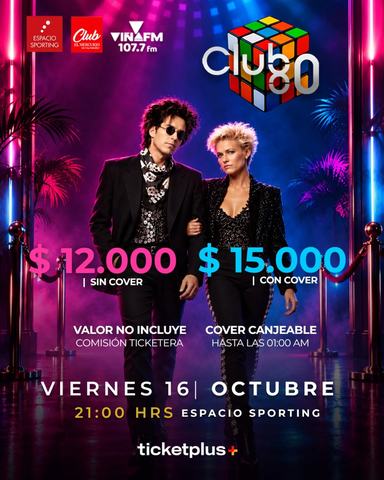 Club 80 en Espacio Sporting