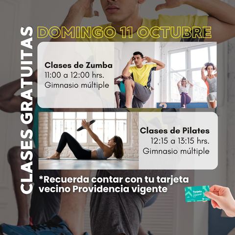 Clases de Zumba y Pilates
