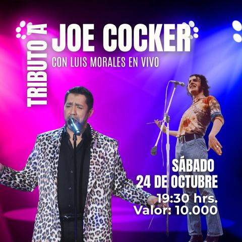 Tributo Joe Cocker - Luis Morales