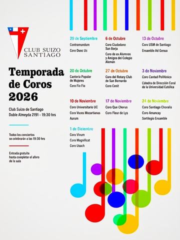 Temporada de Coros 2026