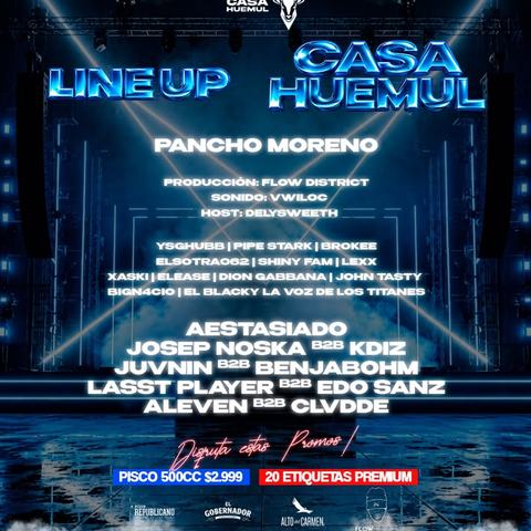 Fiesta House en Casa Huemul