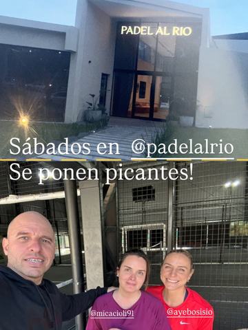 Entrenamiento de pádel en Padel Al Río