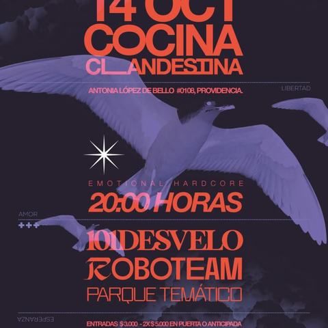 Cocina Clandestina: 101 Desvelo y otros
