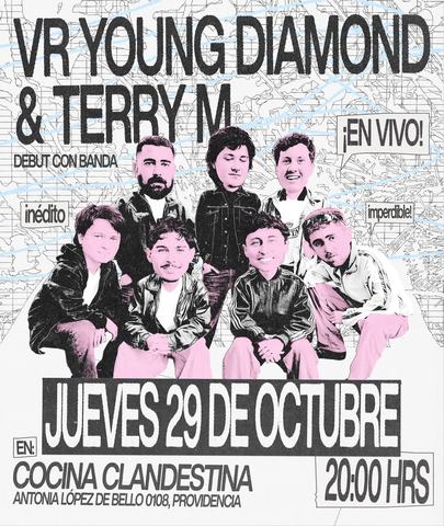 VR Young Diamond & Terry M Debut con Banda