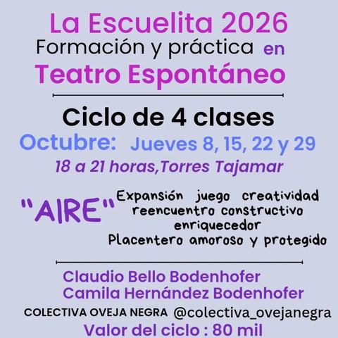 Ciclo de Teatro Espontáneo "AIRE"