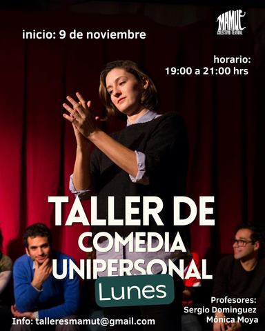 Taller de Comedia Unipersonal - Colectivo Mamut