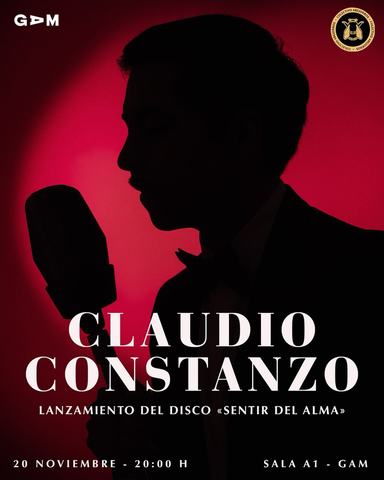 Claudio Constanzo: Lanzamiento Sentir del Alma