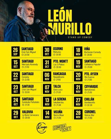 León Murillo Stand Up Comedy en Club San Miguel