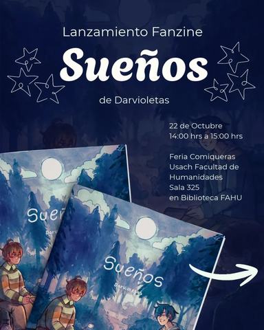Lanzamiento Fanzi ne Sueños - Darvioletas