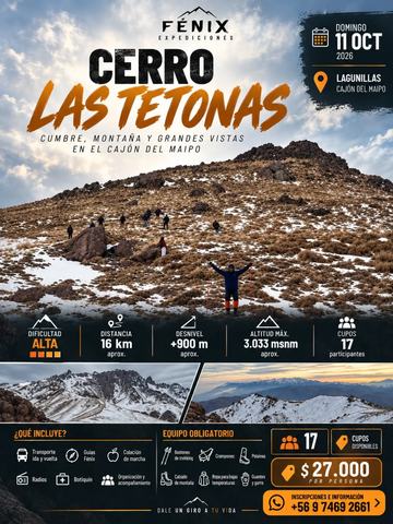 Trekking Cerro Las Tetonas