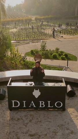 Diablo Wine Sunset