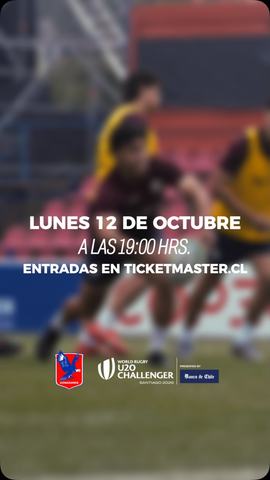 World Rugby U20 Challenger Santiago 2026