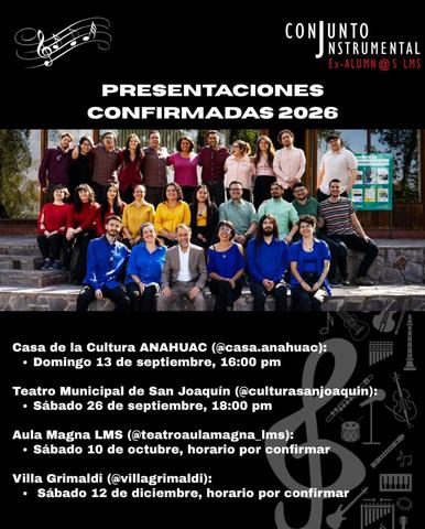 Concierto Conjunto Instrumental en Villa Grimaldi