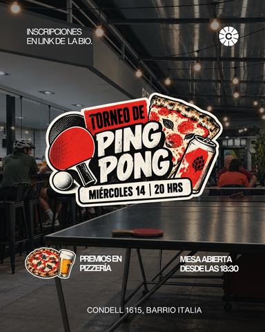 Torneo de Ping Pong en Casa Copenhague