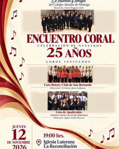 Encuentro Coral 25 años Coro Ex Alumnos DS