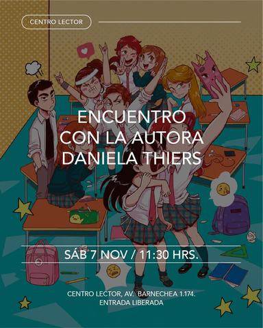 Charla y taller con Daniela Thiers
