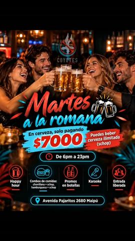Martes a la Romana - Coyotes Club