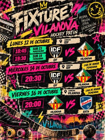 IDF vs Vilanova - Men's U23 Roller Hockey
