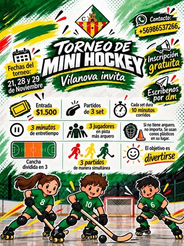 Torneo Mini Hockey Vilanova