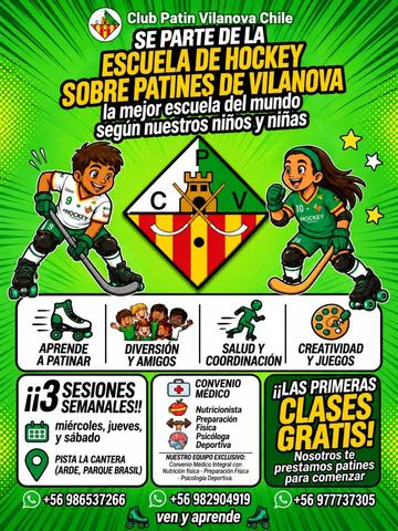 Escuela de Hockey sobre Patines Vilanova