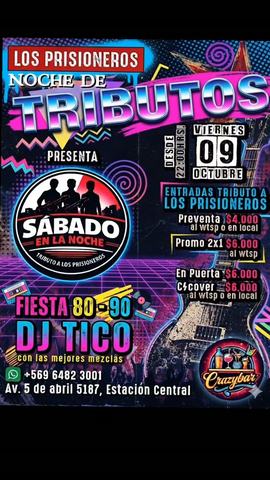 Tributo a Los Prisioneros - Sábado en la Noche