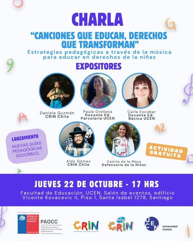 Canciones que educan, derechos que transforman