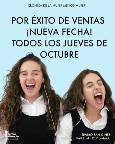 Crónica de la mujer menos mujer