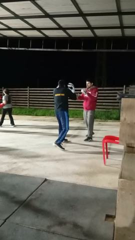 Boxing classes at CrossFit Santillana