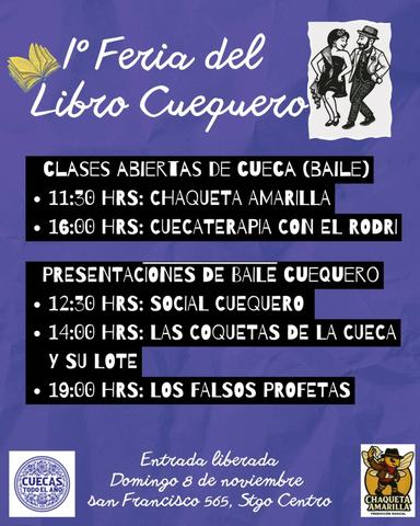 1° Feria del Libro Cuequero