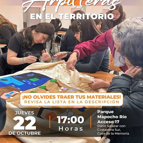 Taller Arpilleras en el Territorio