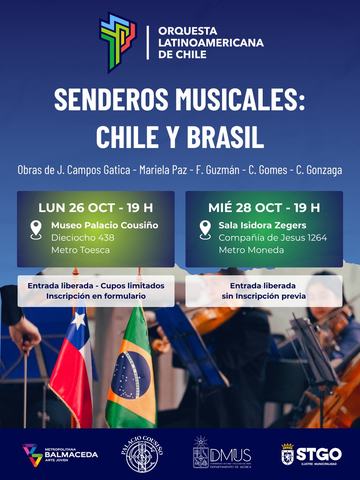 Senderos Musicales: Chile y Brasil