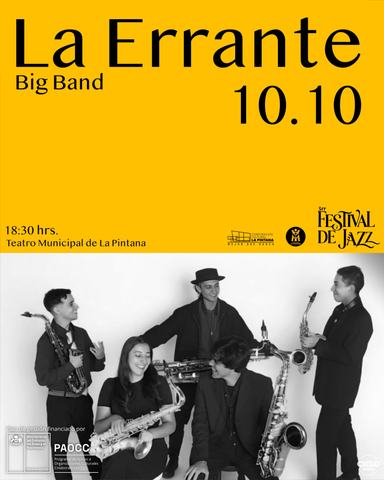 La Errante Big Band en Festival de Jazz