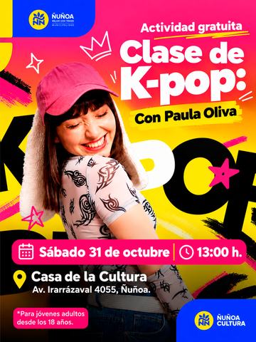 Clase de K-pop con Paula Oliva