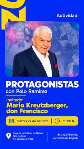 Don Francisco y Polo Ramírez en Protagonistas