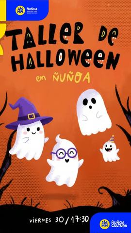 Taller de Halloween en Nuiña