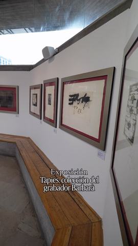 Exposición Tàpies, colección del grabador Barbarà