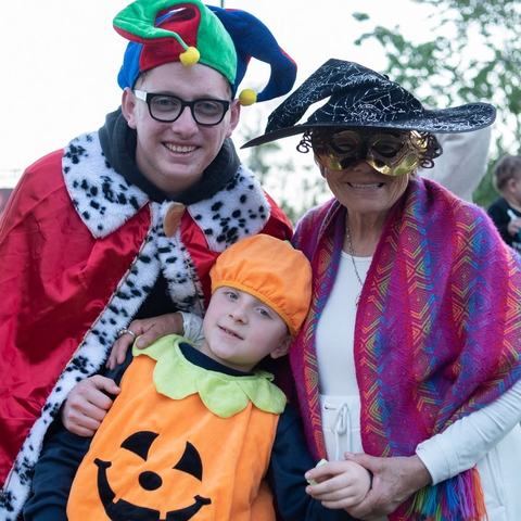 El gran circo del Mago Chaflán en Halloween