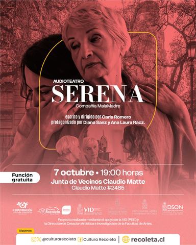Audioteatro Serena - Centro Cultural Recoleta